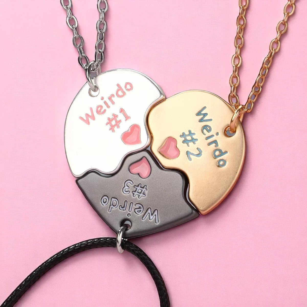 3 Weirdos BFF Necklace