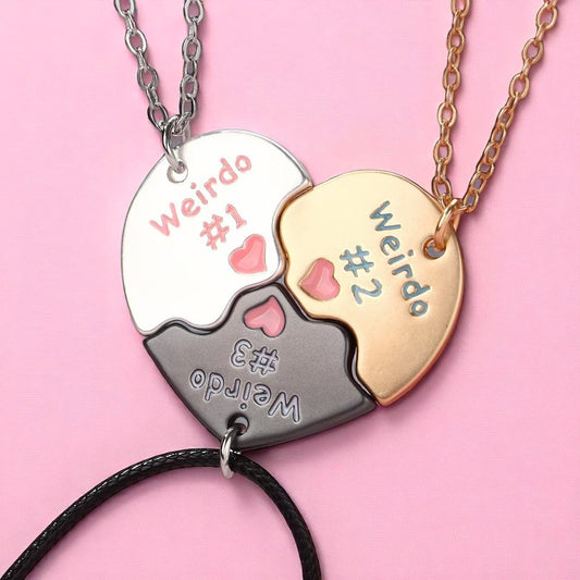 3 Weirdos BFF Necklace