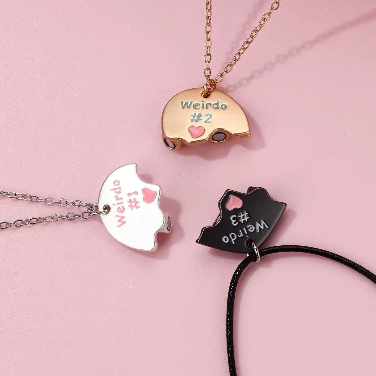3 Weirdos BFF Necklace