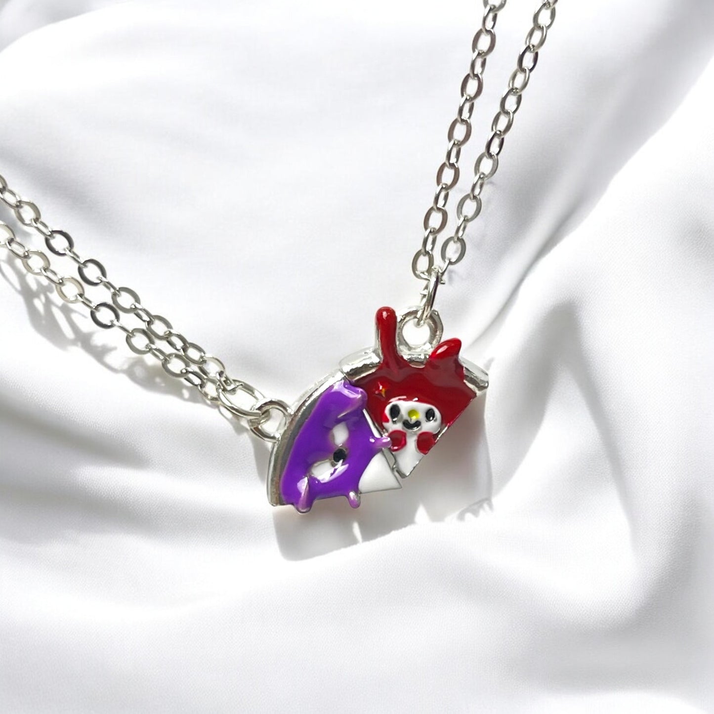 Saniro BFF Pizza Necklace Set for 5 Besties
