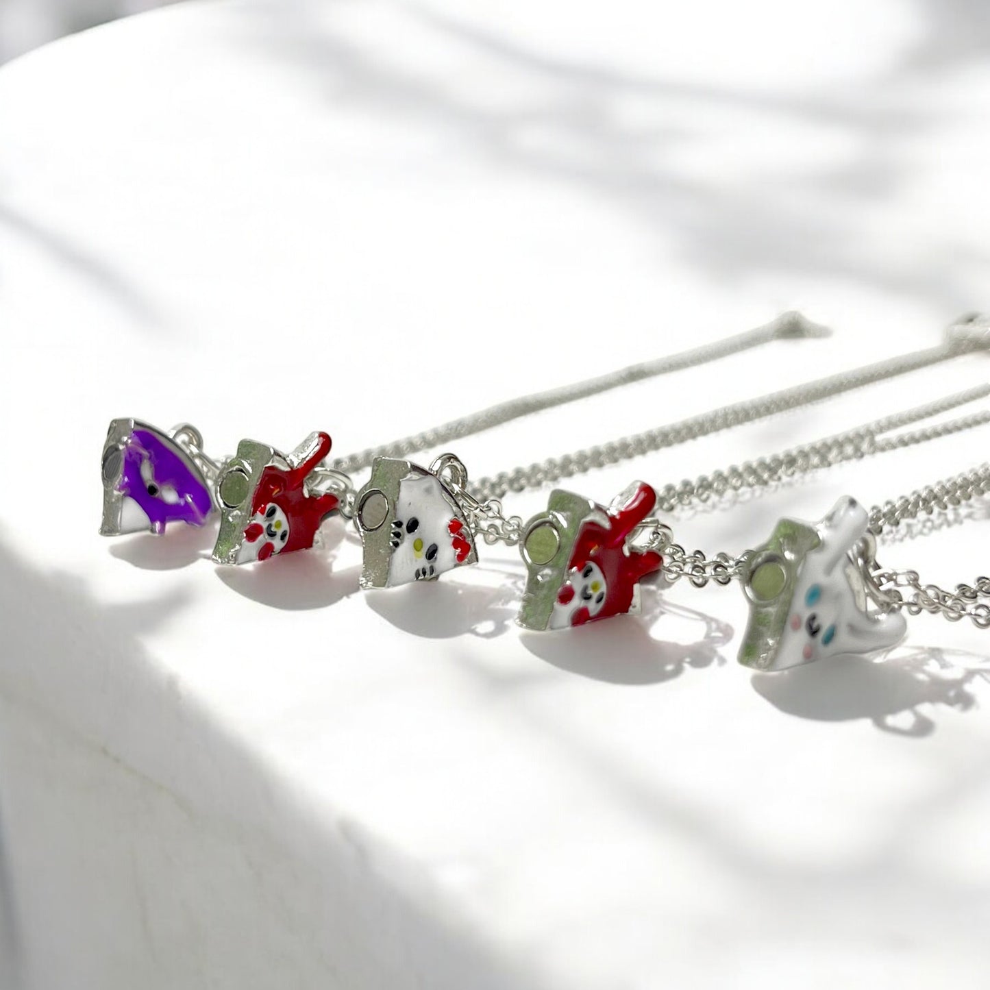 Saniro BFF Pizza Necklace Set for 5 Besties