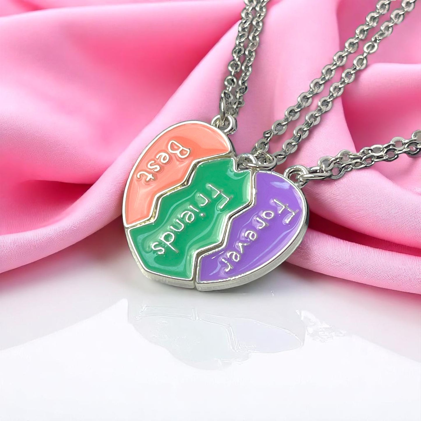 Best Friends Forever Magnetic Necklace for 3