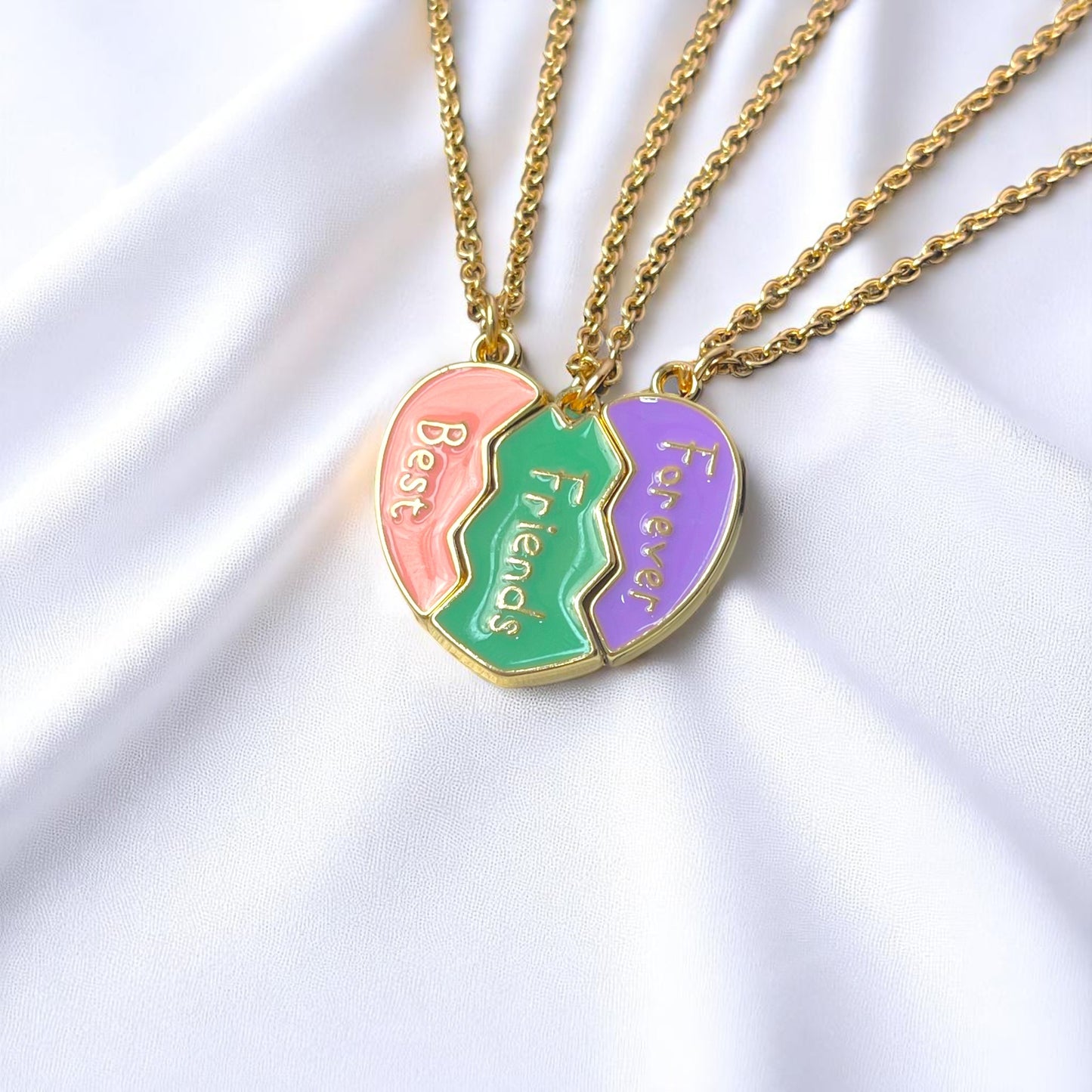 Best Friends Forever Magnetic Necklace for 3