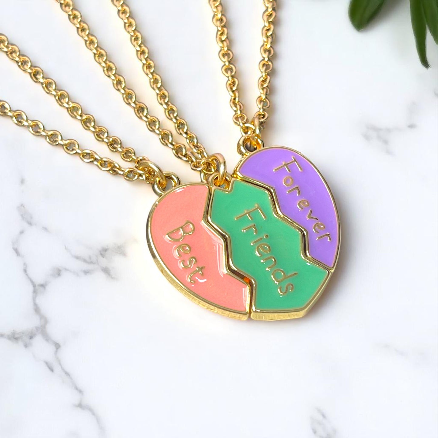 Best Friends Forever Magnetic Necklace for 3