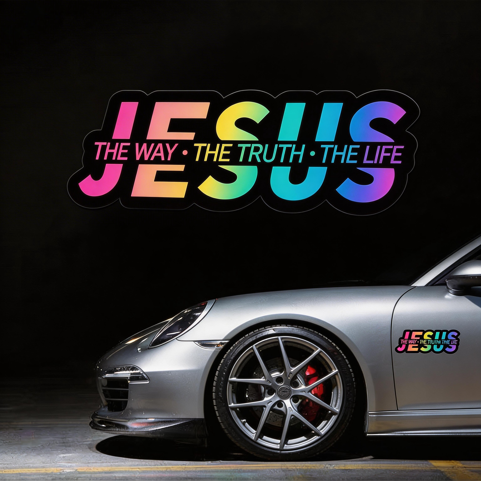 Jesus The Way The Truth The Life' Sticker