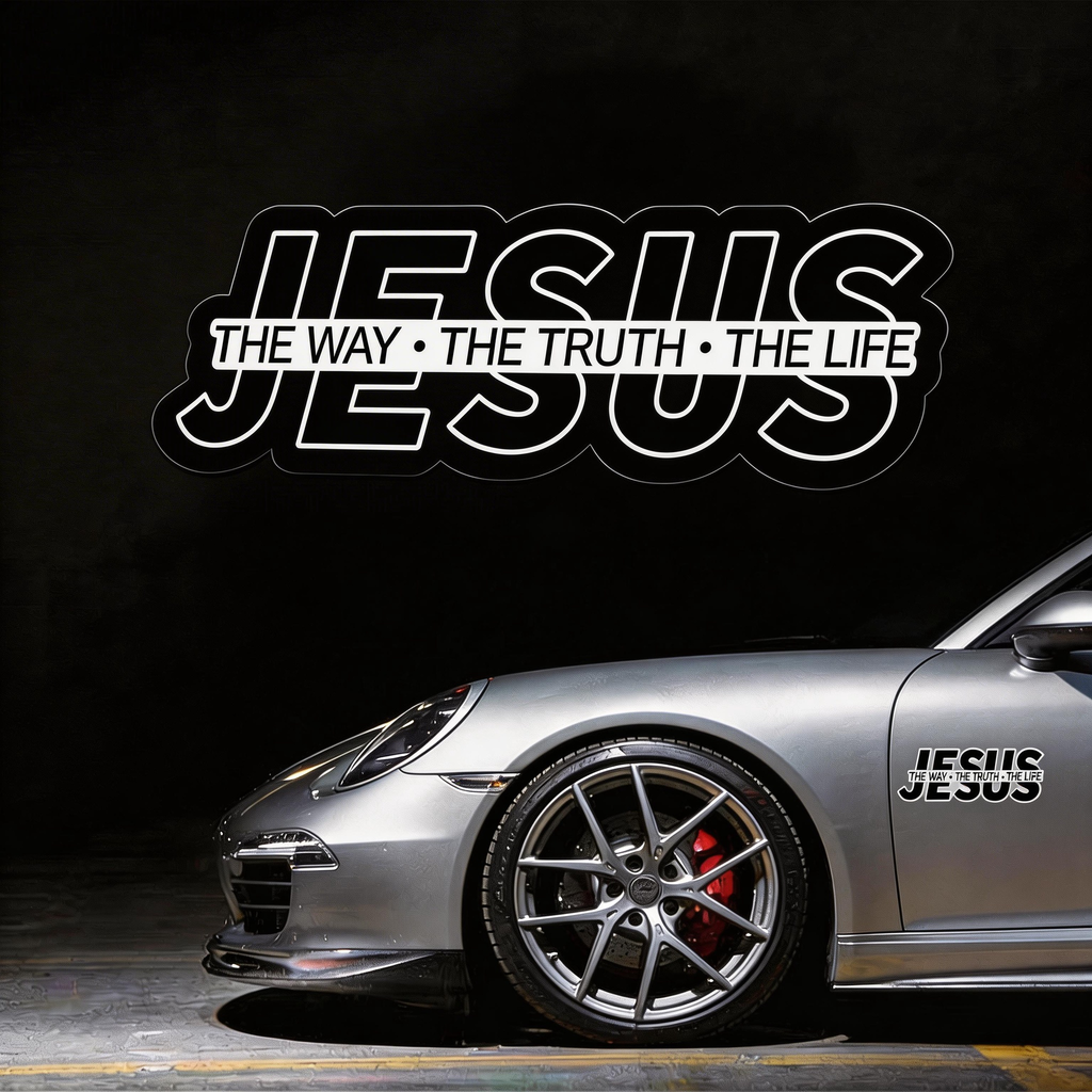 Jesus The Way The Truth The Life' Sticker