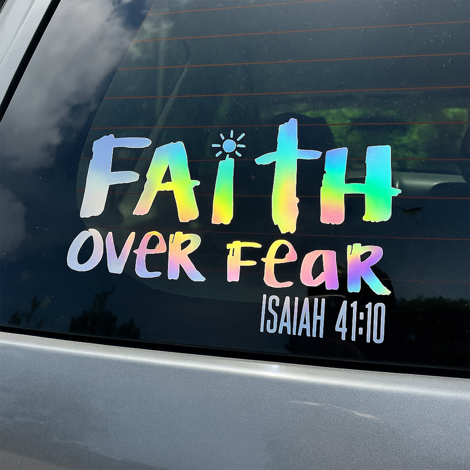 'Faith Over Fear' Sticker