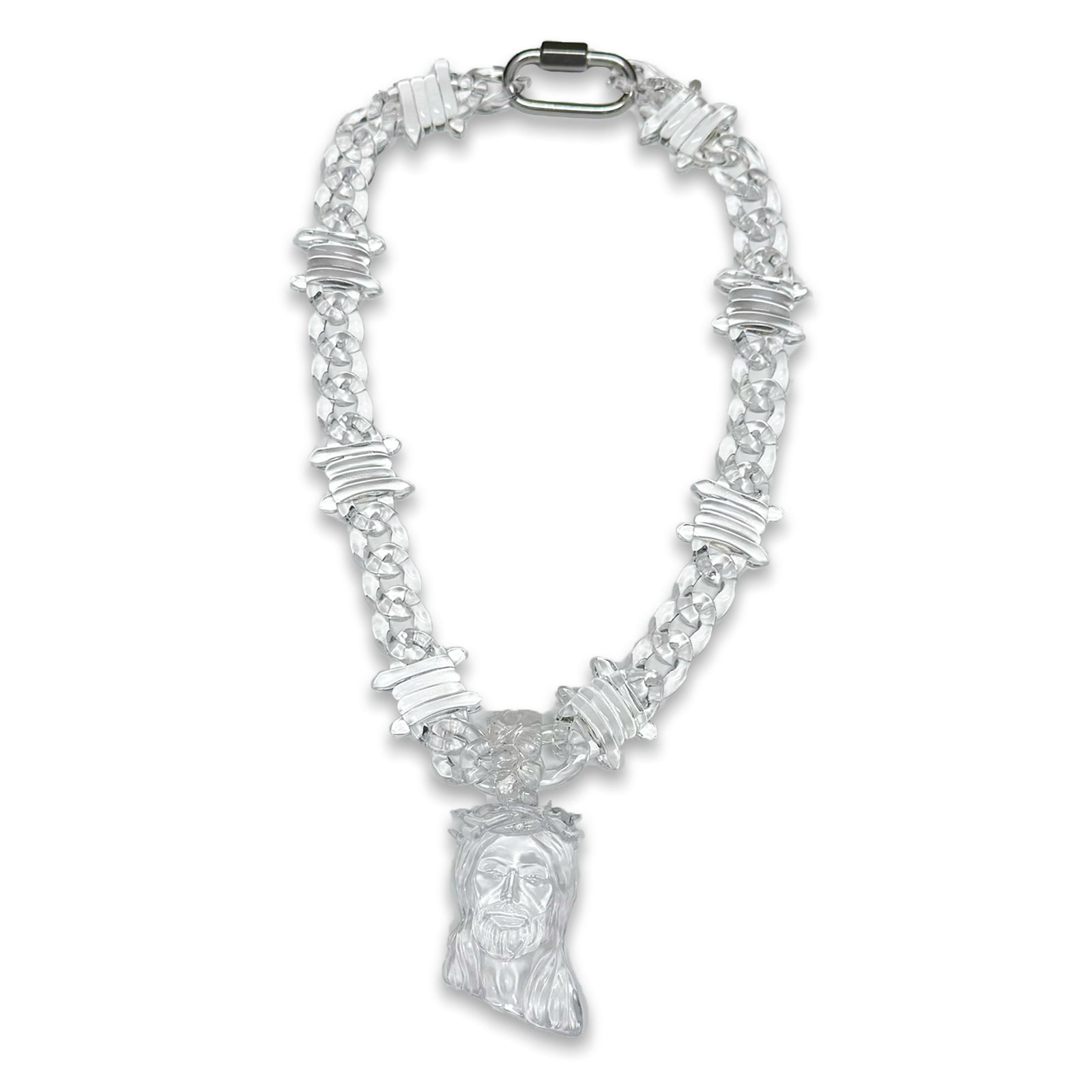 Virgin Mary Pendant Patron Saint Amulet Medal Religion Jewelry Gift，Streetwear Jewelry