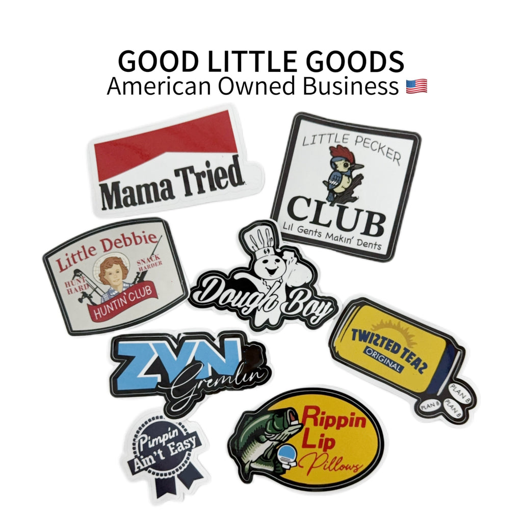 8Pcs Funny Sticker Pack