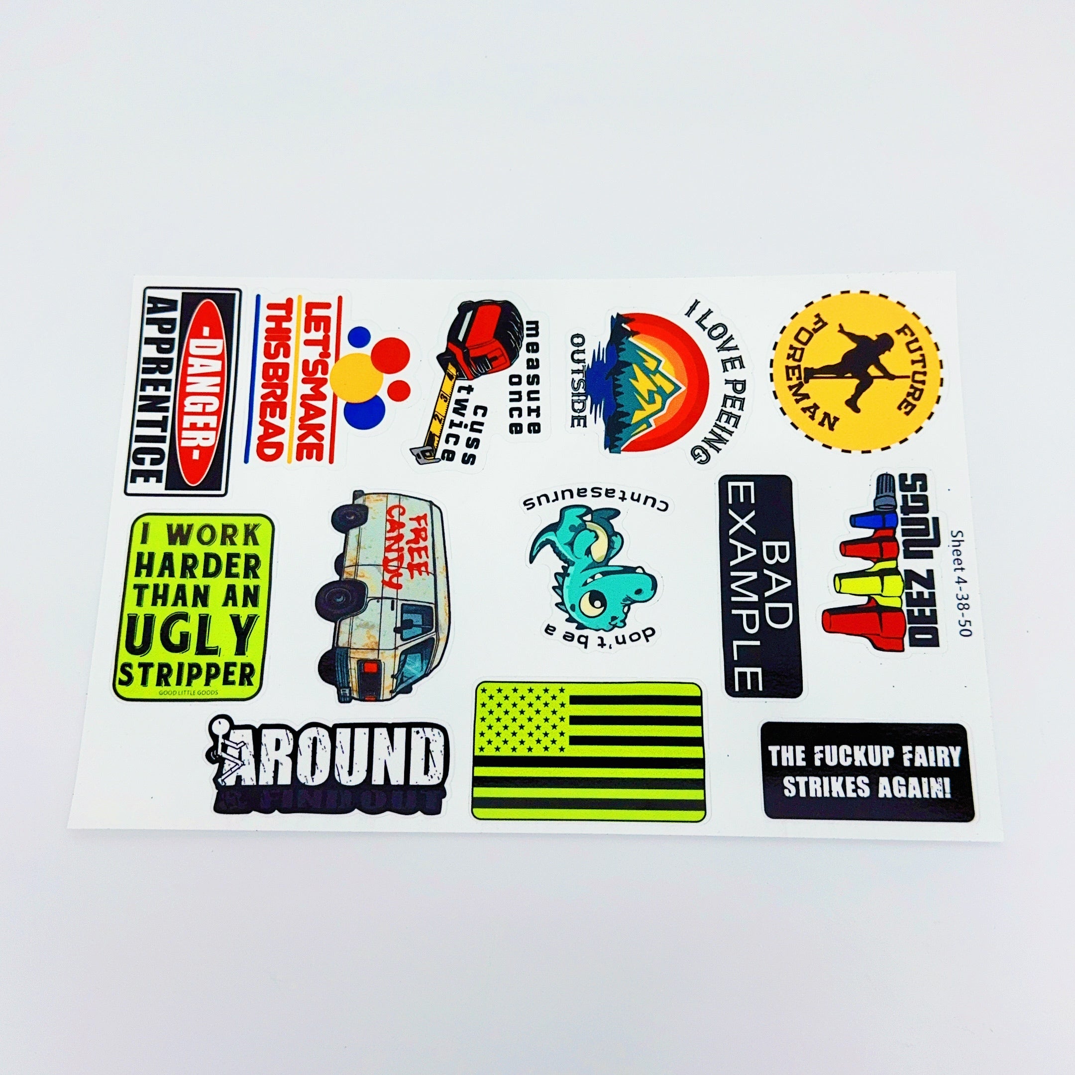 100Pcs Hilarious Stickers Pack