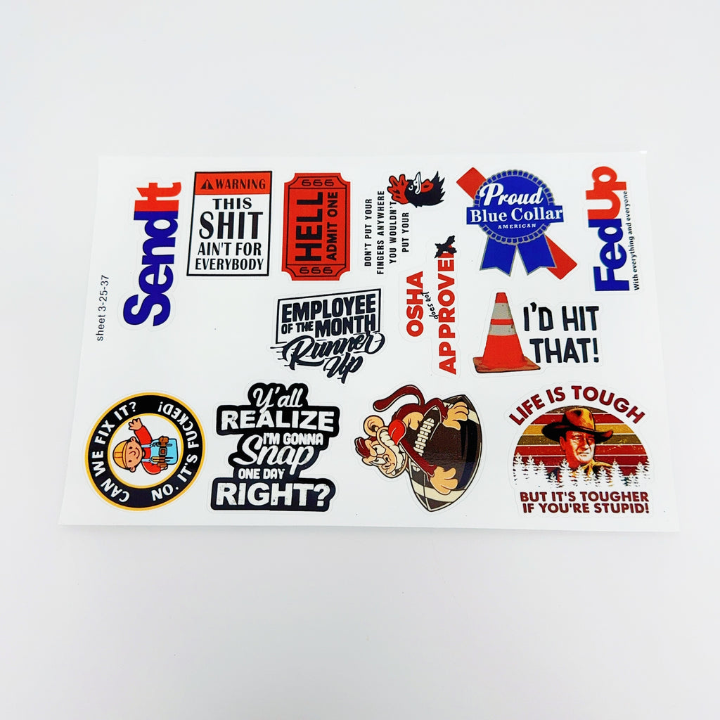 100Pcs Hilarious Stickers Pack