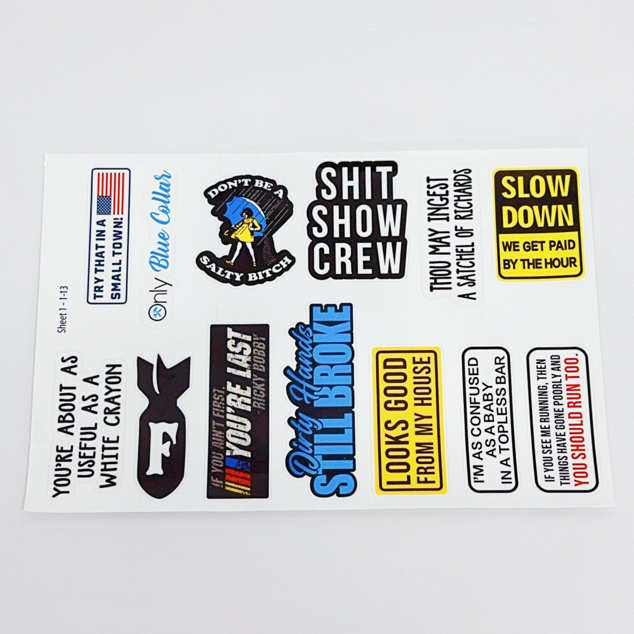 100Pcs Hilarious Stickers Pack