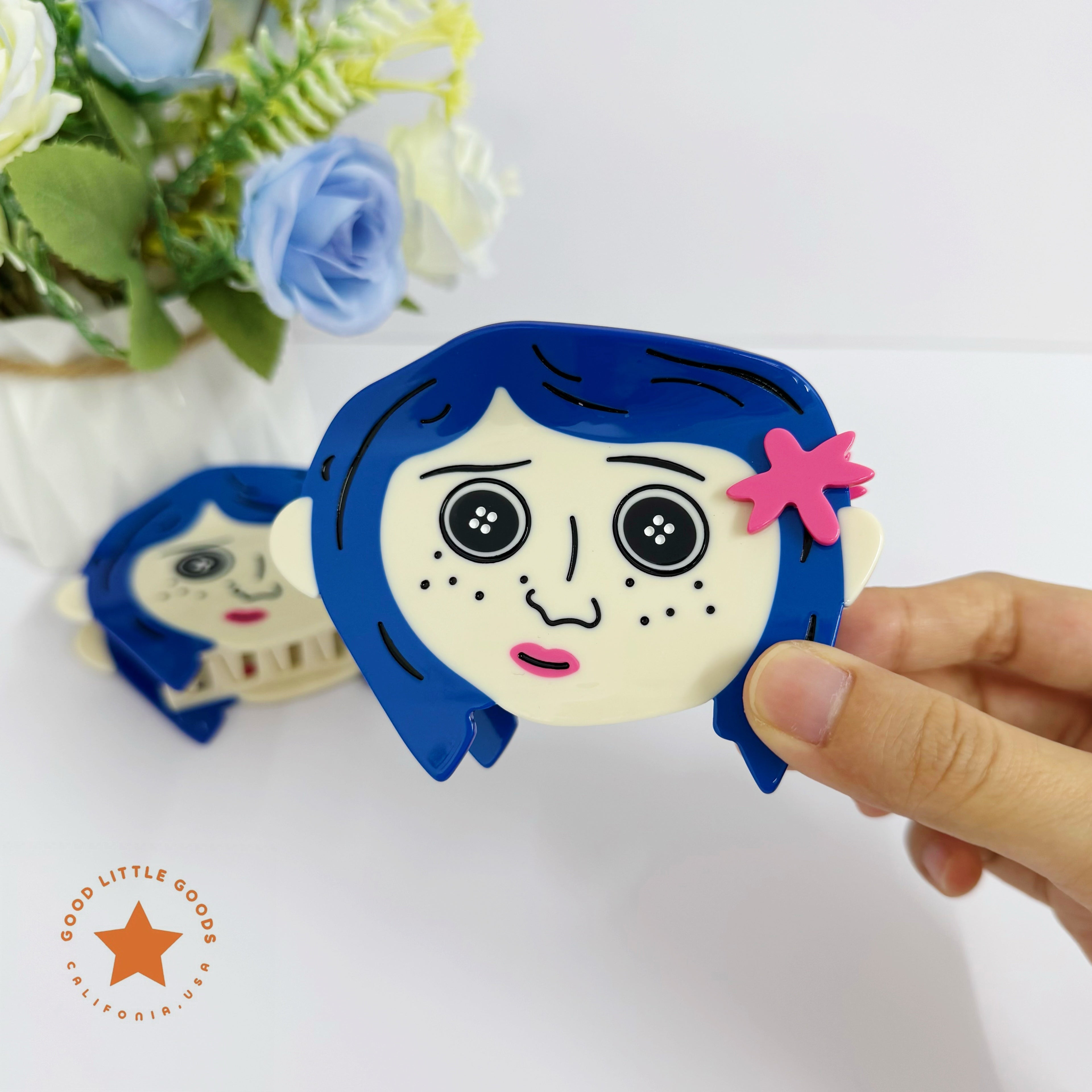 Coraline Full-Face Hair Clip