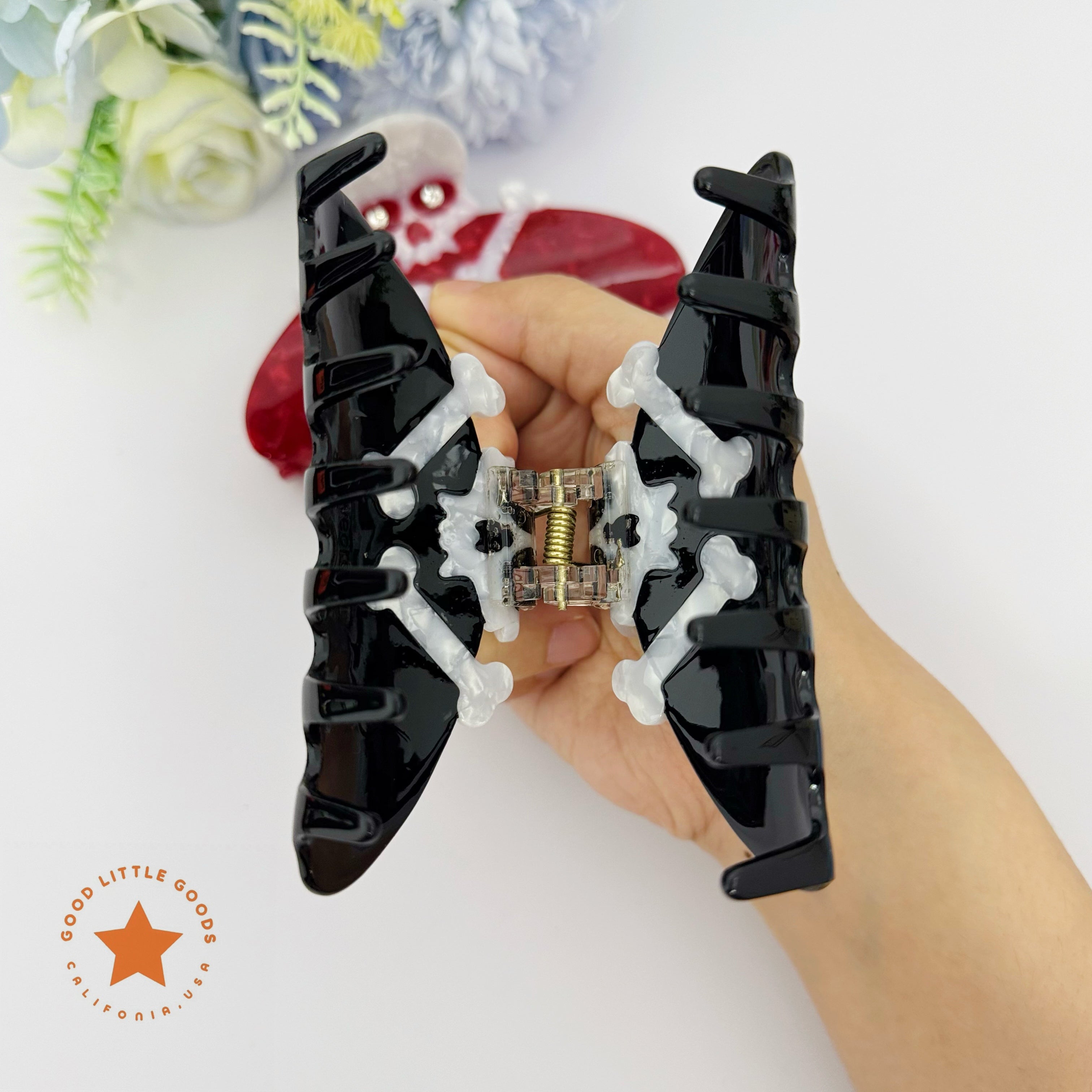 Skull Hair Clip
