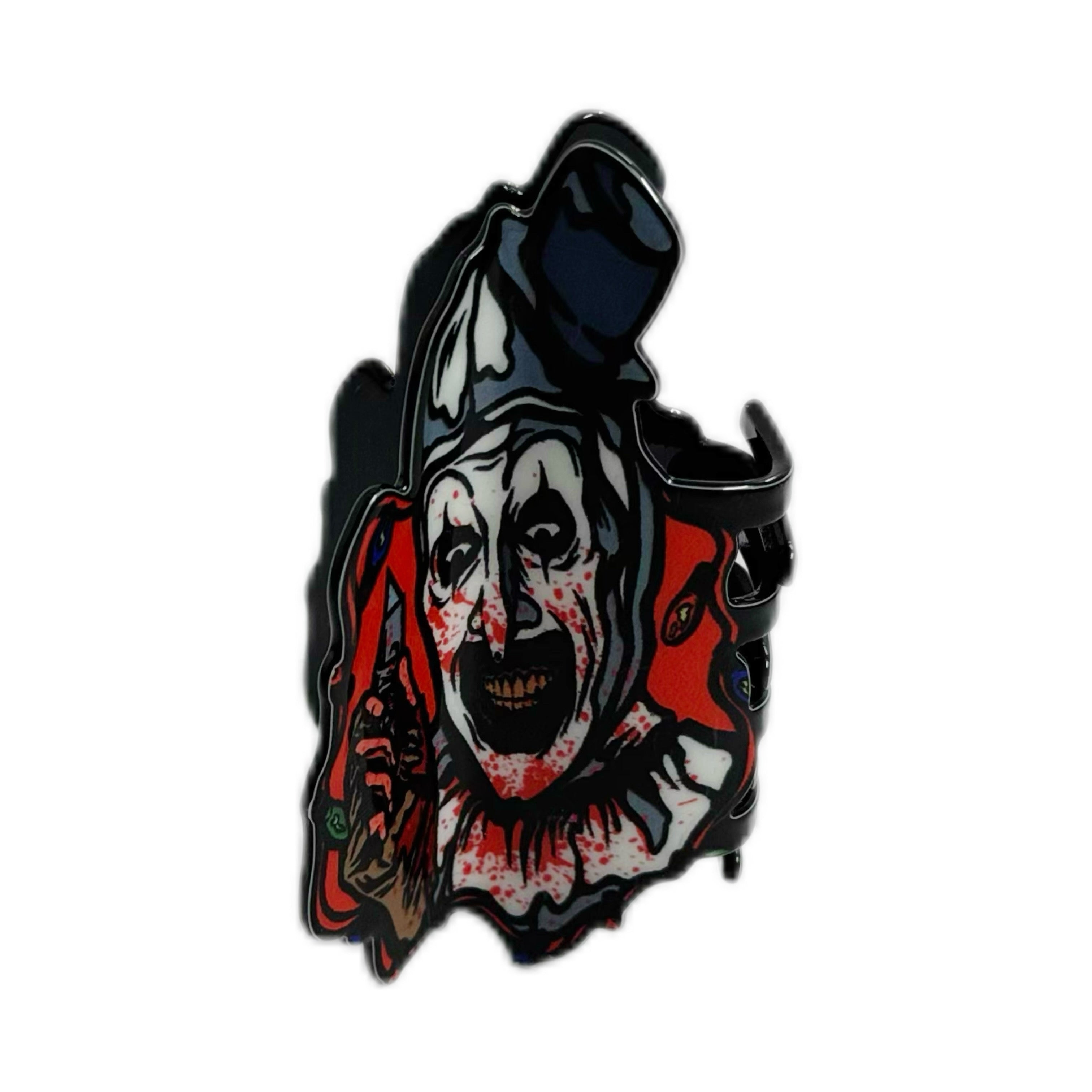 Bloody Grin Art the Clown Hair Clip