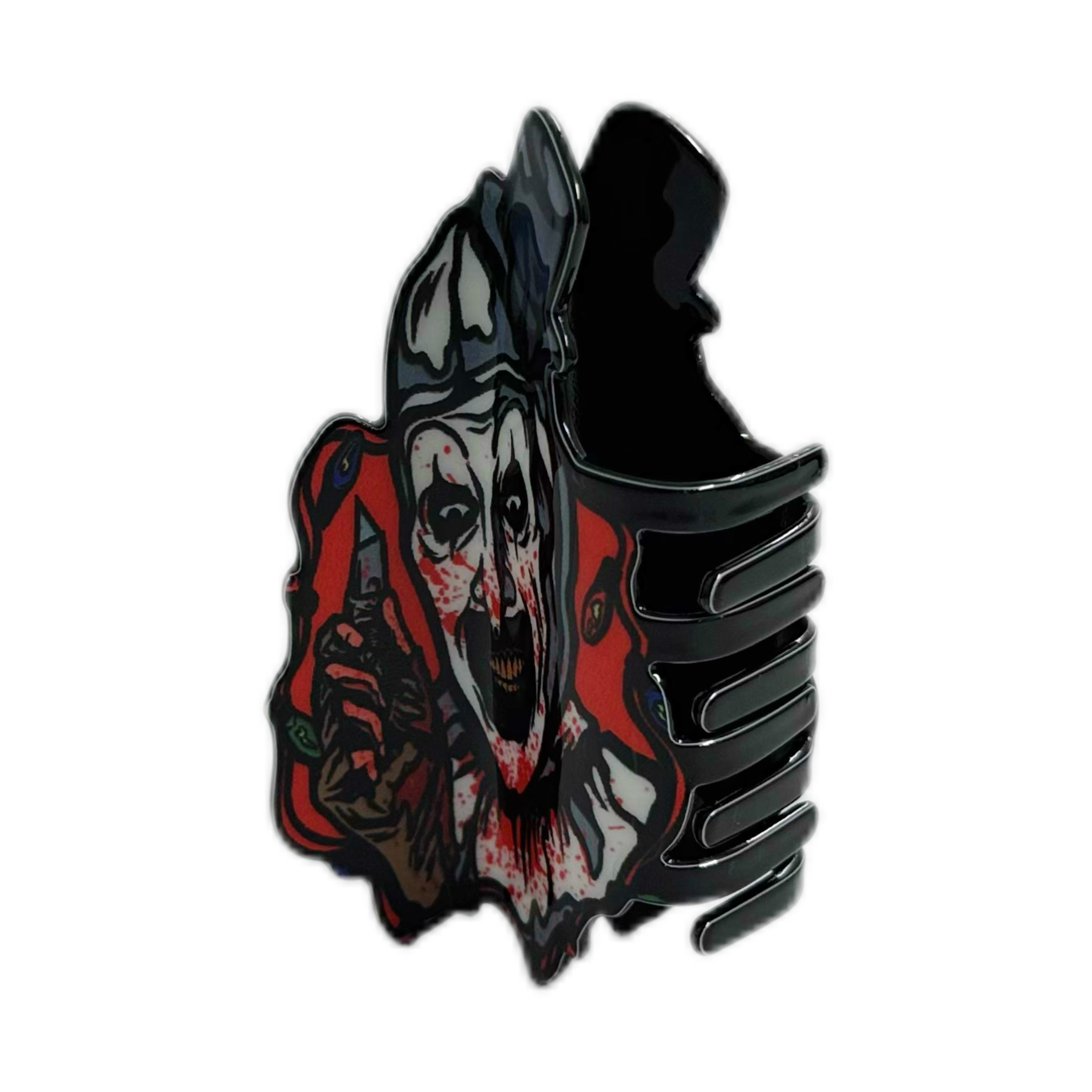 Bloody Grin Art the Clown Hair Clip
