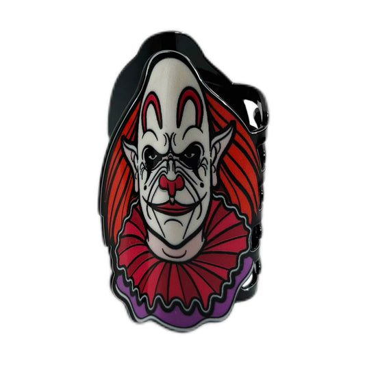 Pennywise the Dancing Clown Hair Clip | It Gothic Horror Themed Hair Accessory for Edgy Styling