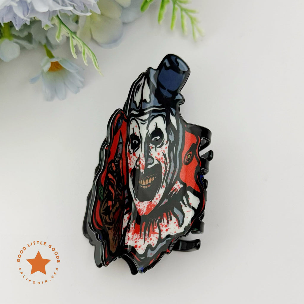 Bloody Grin Art the Clown Hair Clip