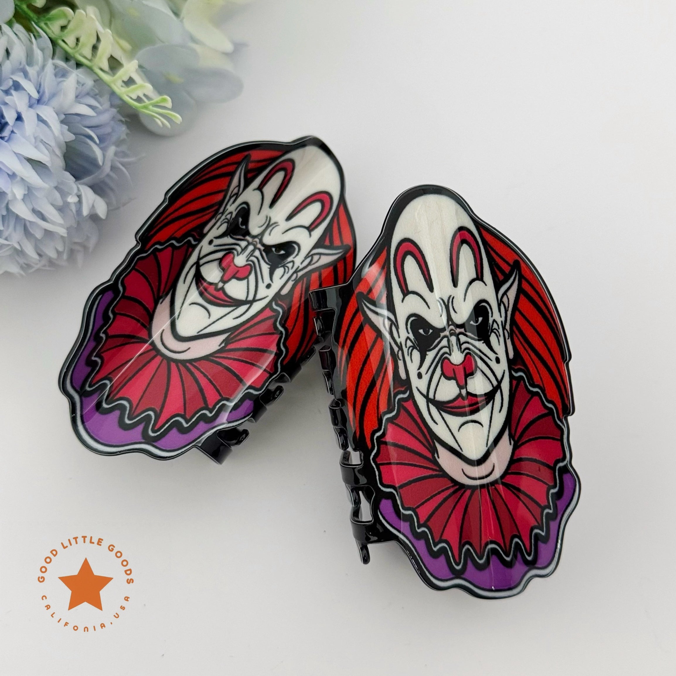 Pennywise the Dancing Clown Hair Clip