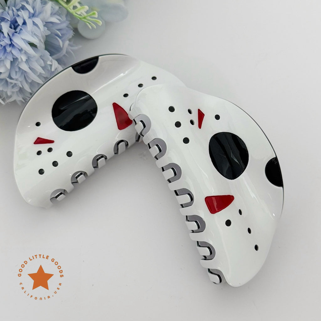 Jason Mask Hair Clip