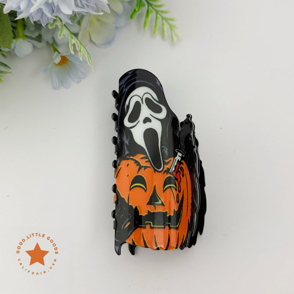 Scream Mask Hair Clip