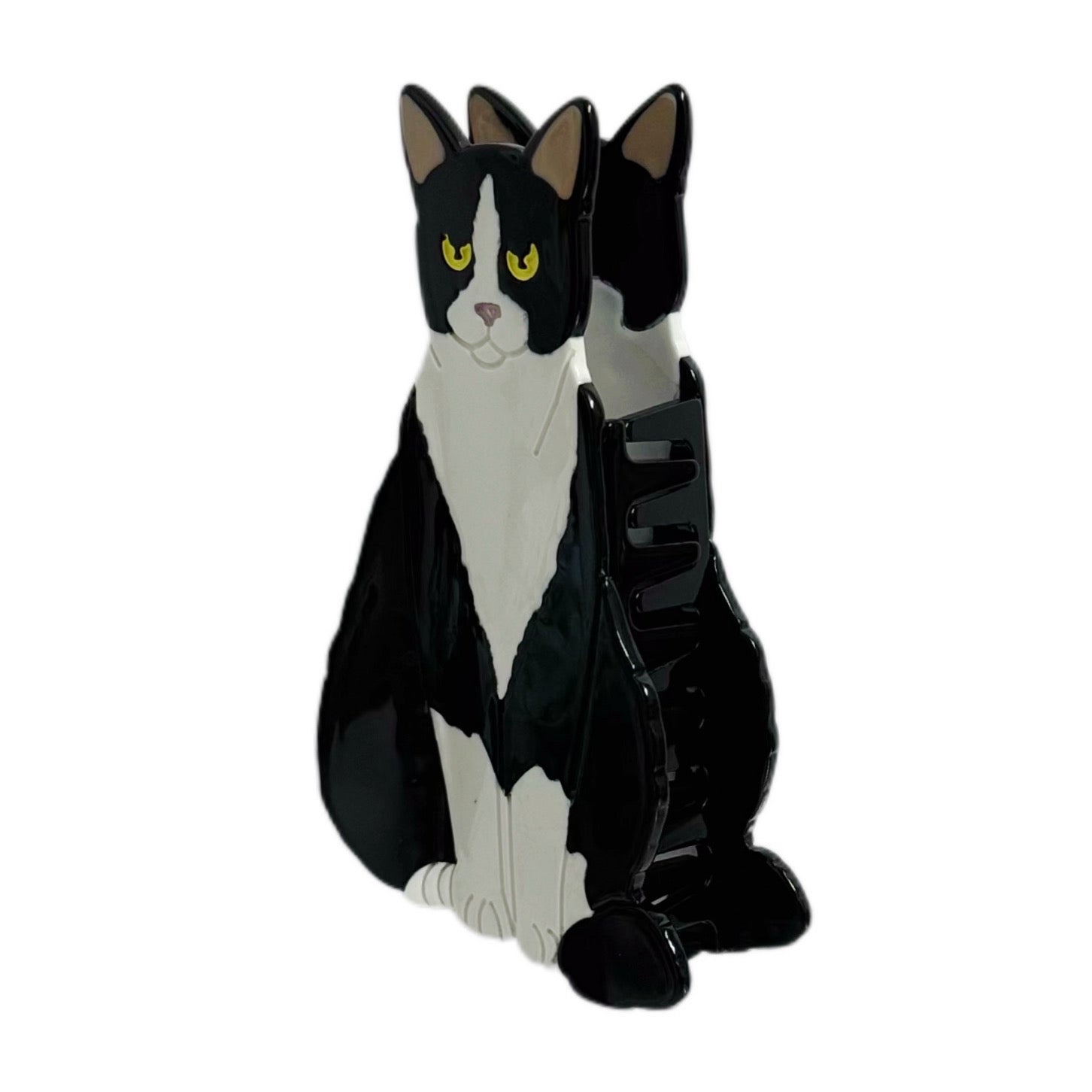 Tuxedo Cat Hair Clip