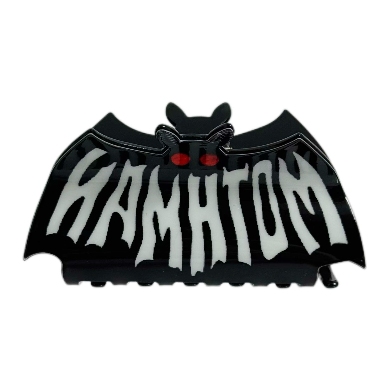 Mothman Black Hair Clip