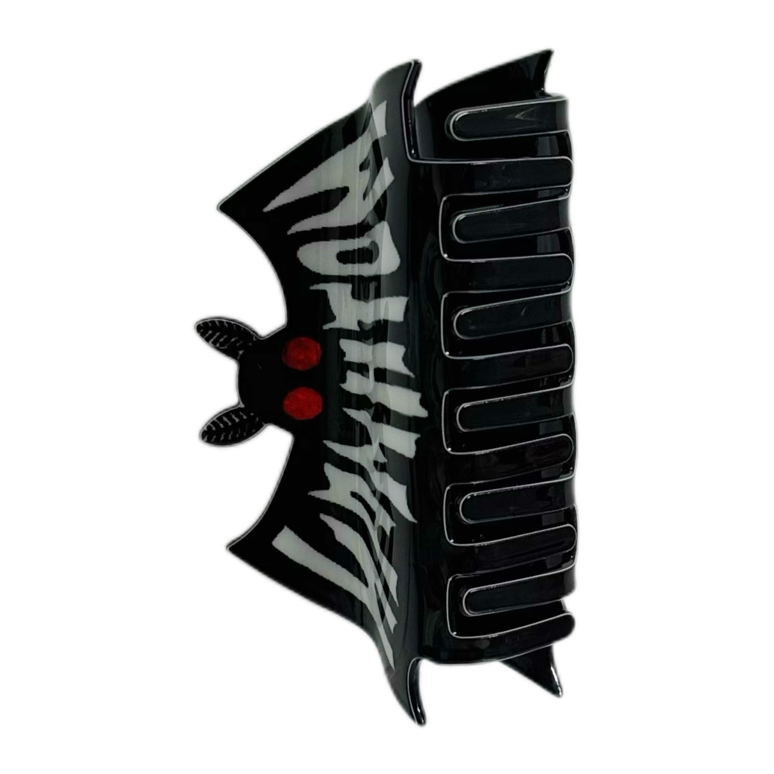 Mothman Black Hair Clip