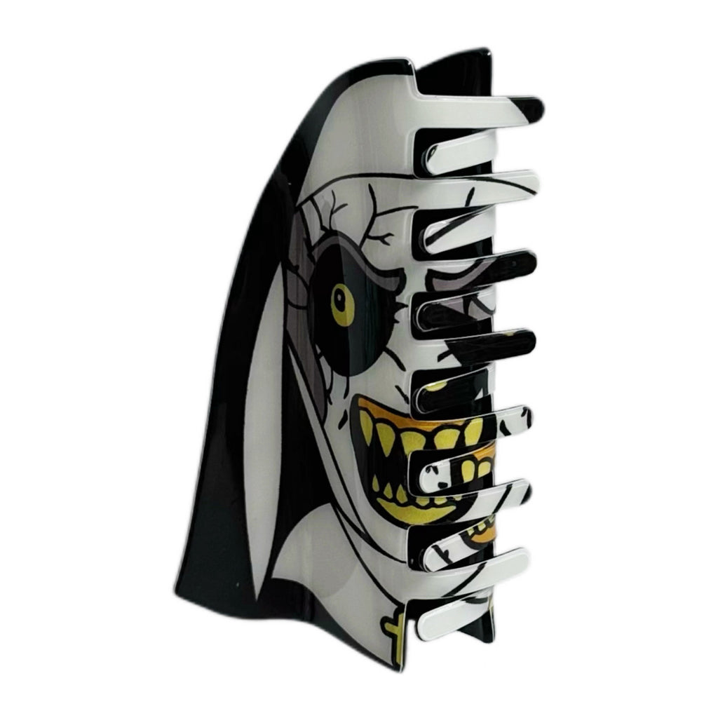 Possessed Nun Hair Clip