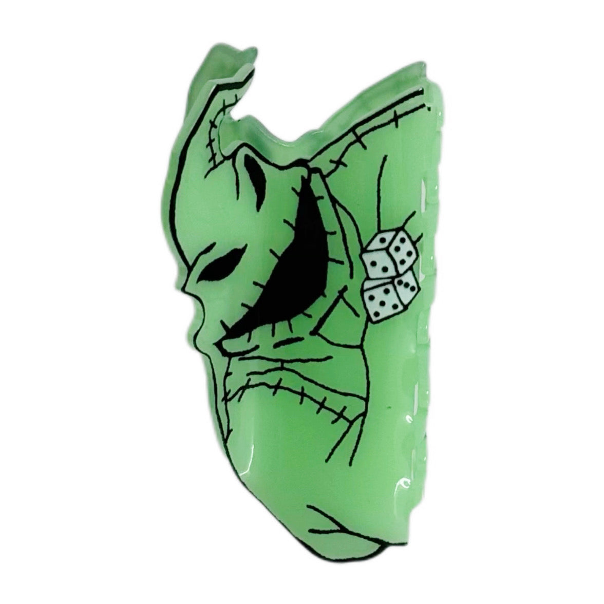 Glow in the Dark-Oogie Hair Clip
