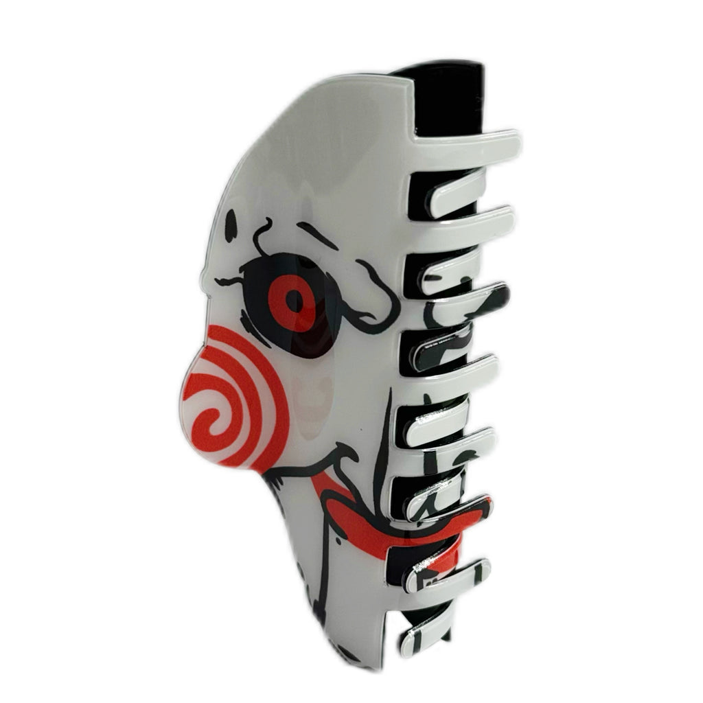 Jigsaw Mask Hair Clip