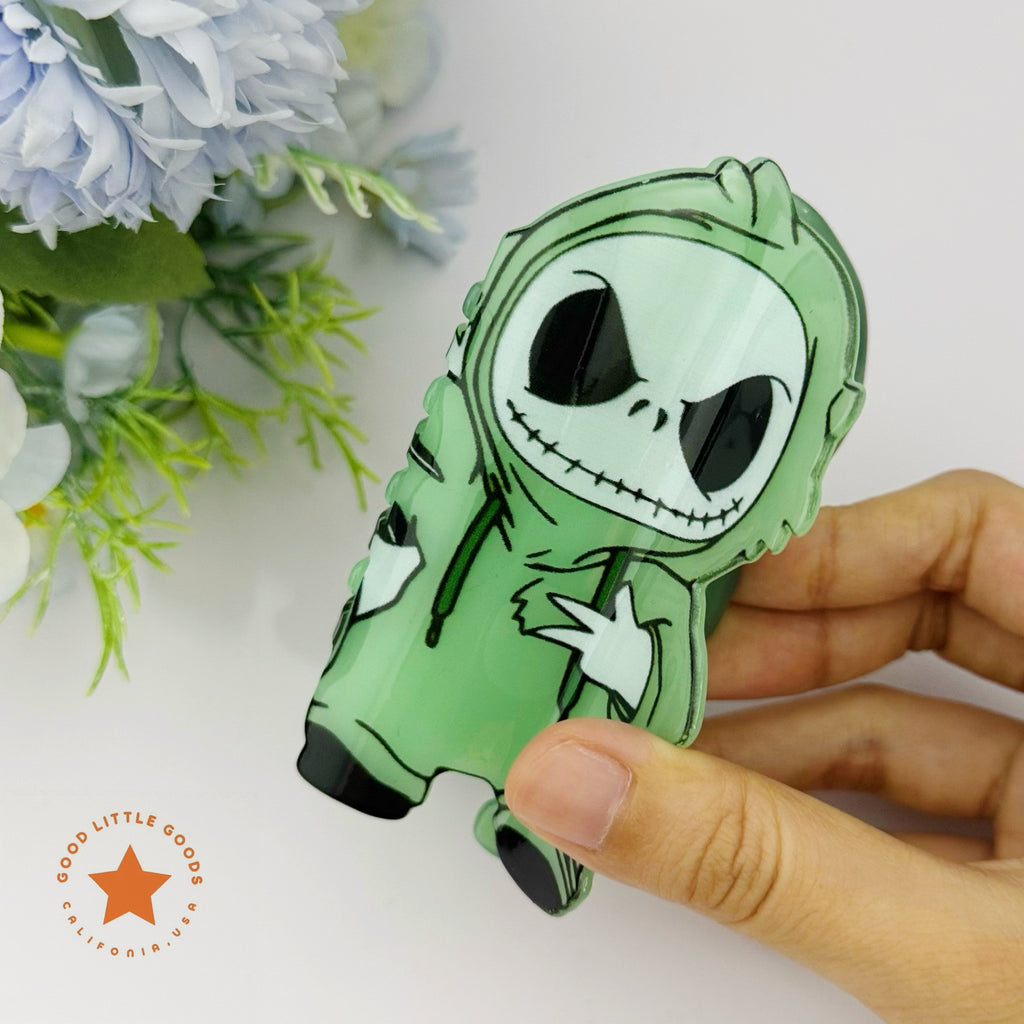 Jack Skellington Glow-in-the-Dark Hair Clip