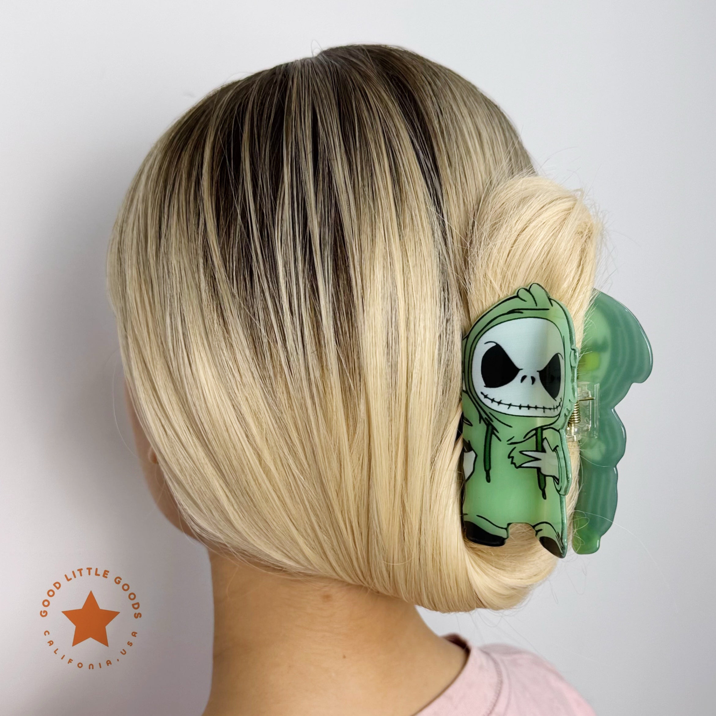 Jack Skellington Glow-in-the-Dark Hair Clip