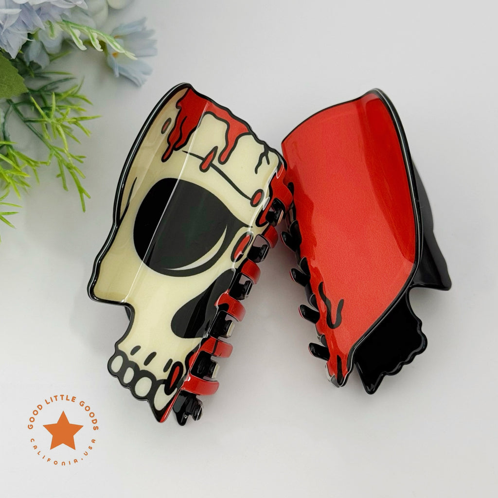 Deadly Skull Hair Clip
