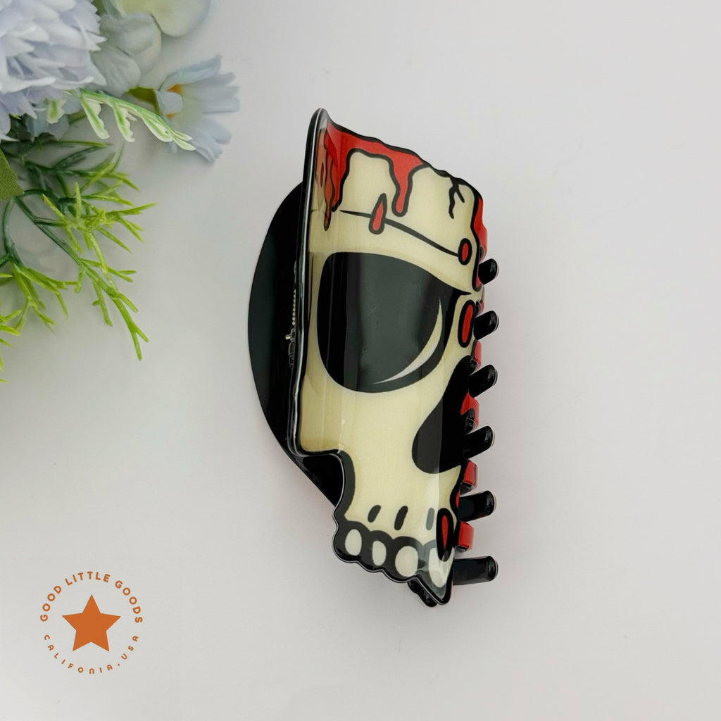 Deadly Skull Hair Clip