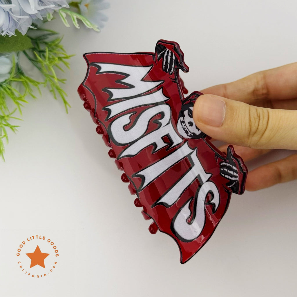 Misfits-Red Hair Clip