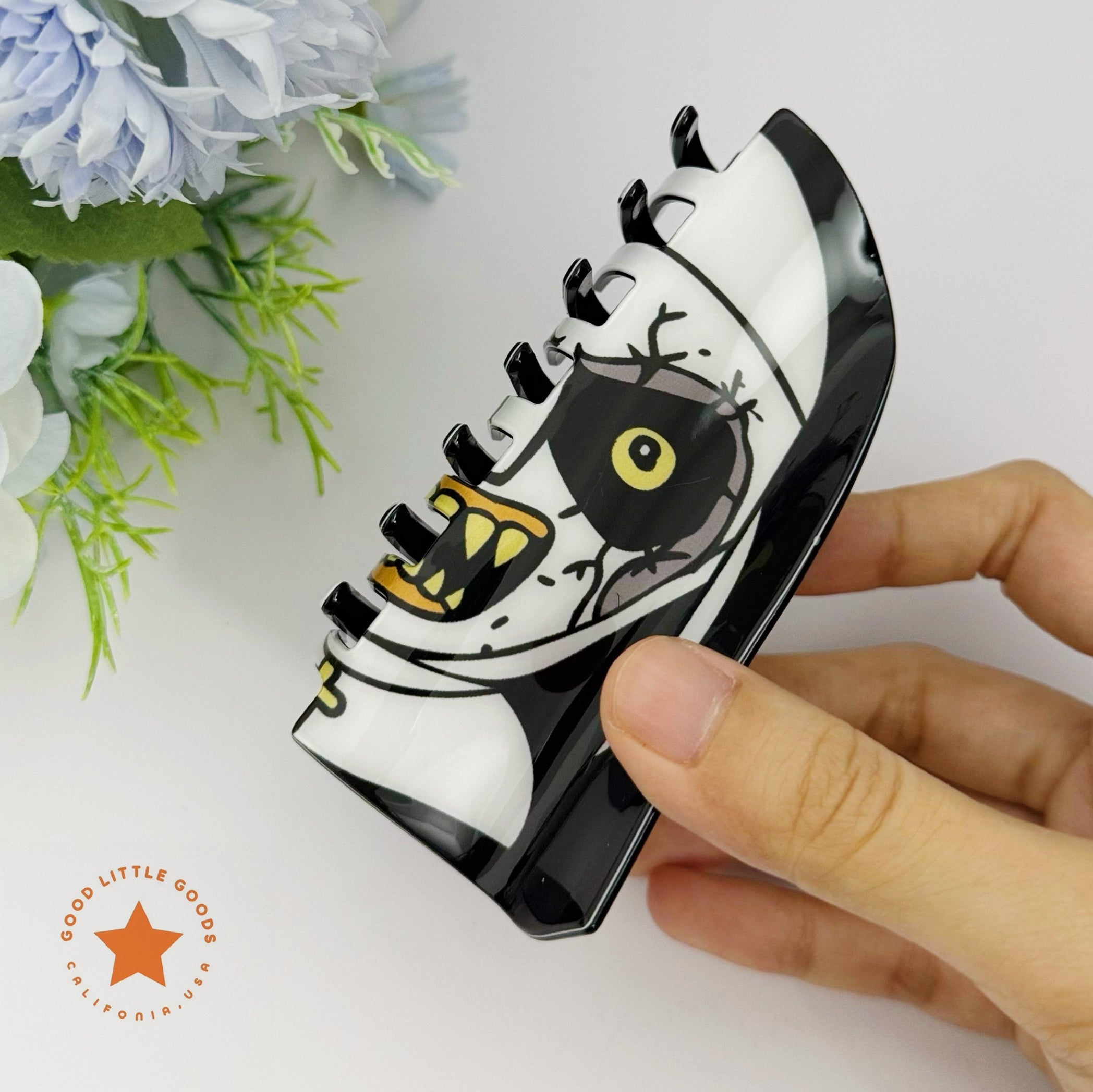 The Nun (Valak) Hair Clip | The Conjuring Universe Gothic Horror Themed Hair Accessory for Edgy Styling