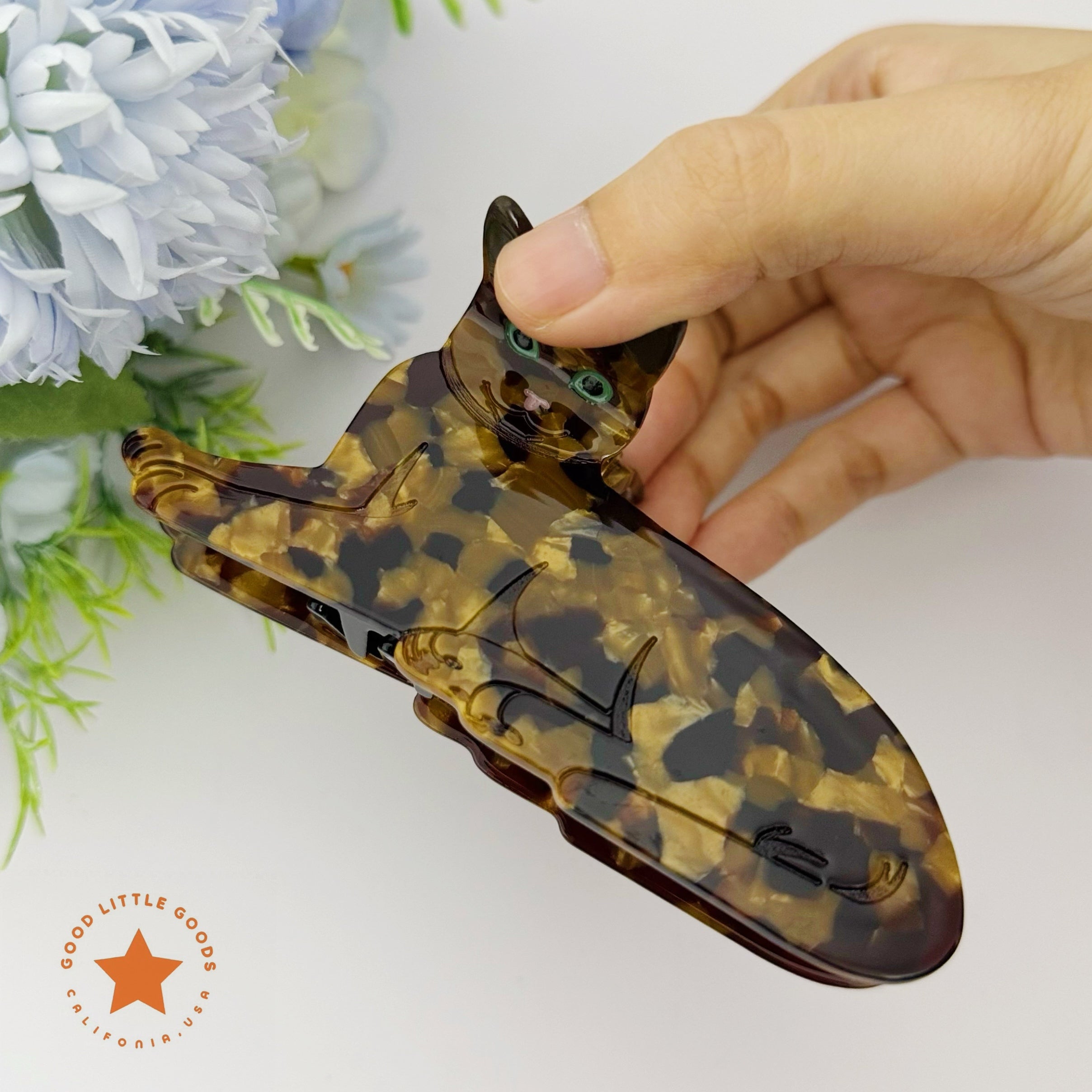 Tortie Cat Hair Clip