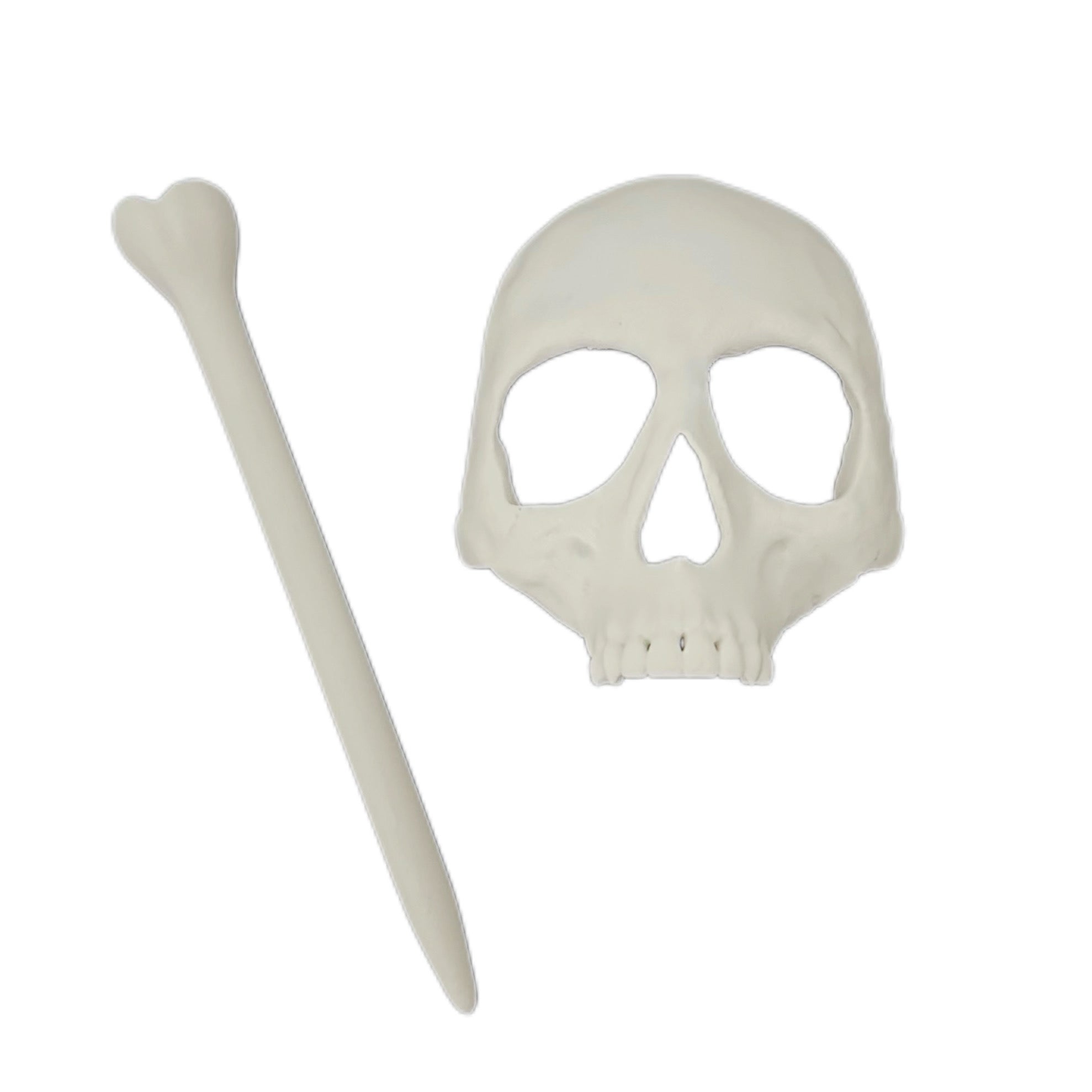 3D Skull Set Hair Pin Set
