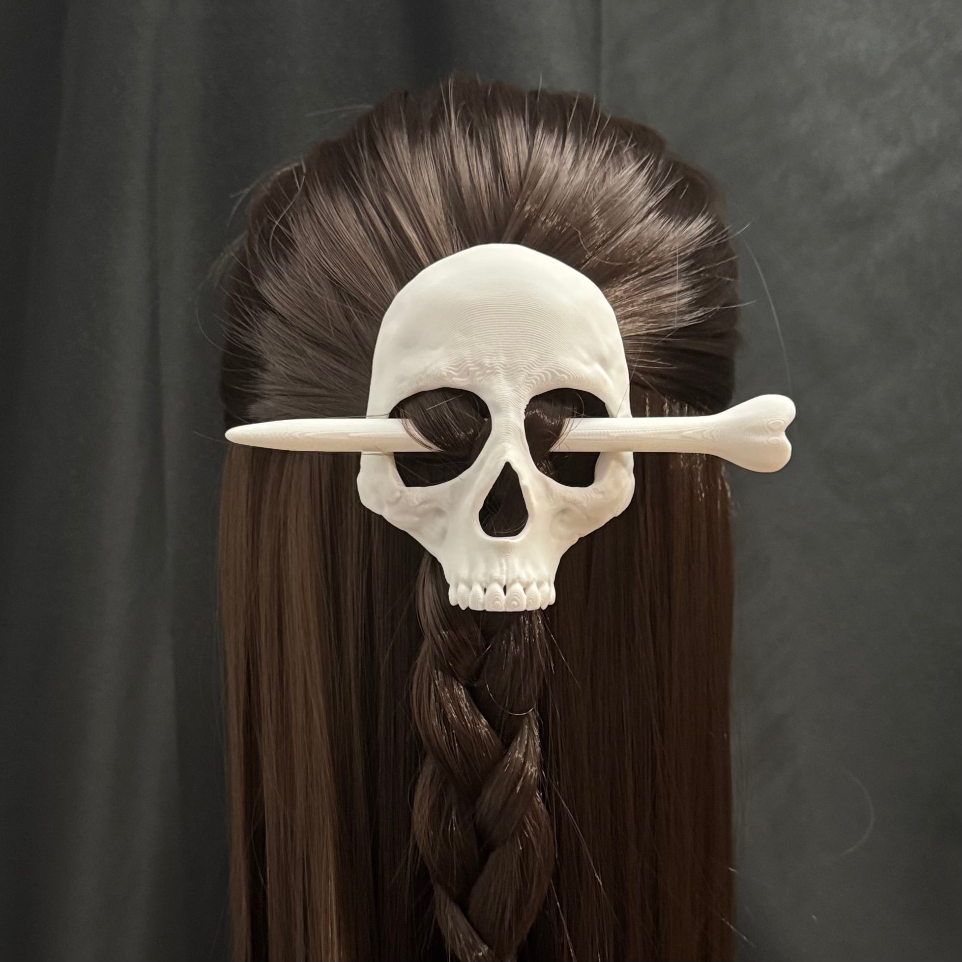 3D Skull Set Hair Pin Set