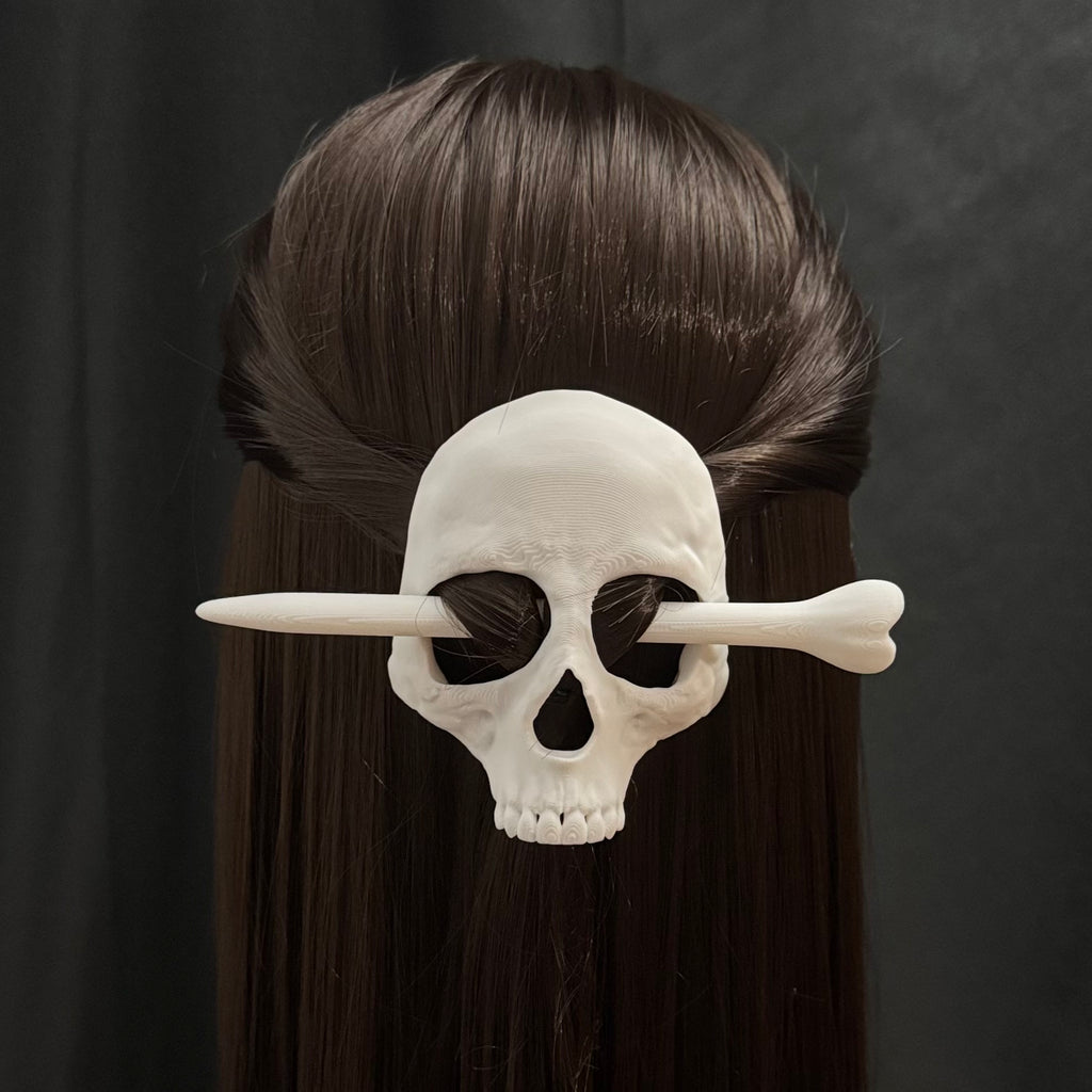 3D Skull Set Hair Pin Set