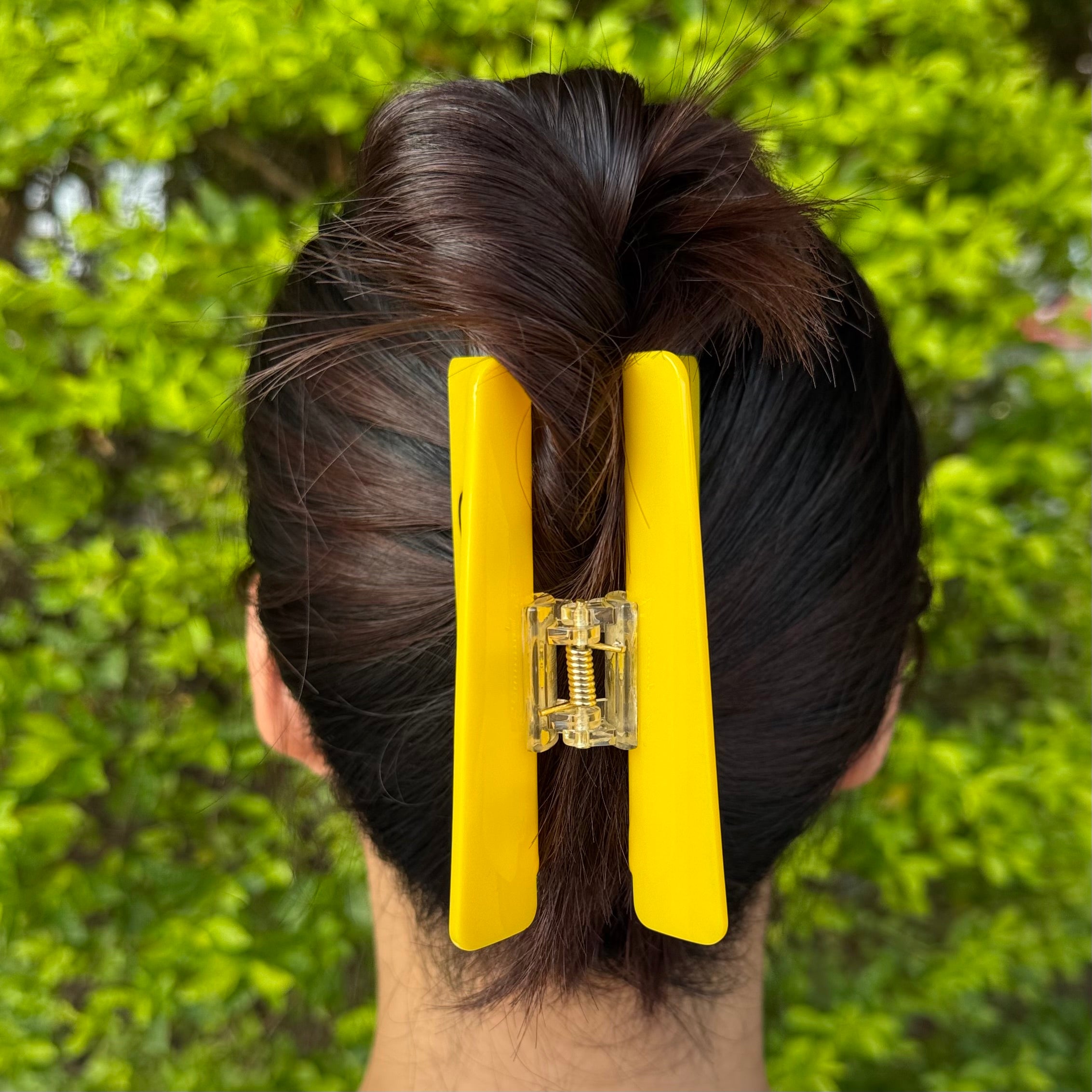 Caution Overstimulated Sign Hair Clip