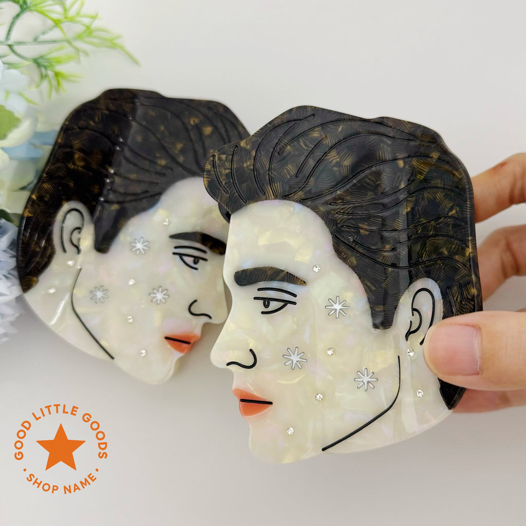 Midnight Edward Hair Clip