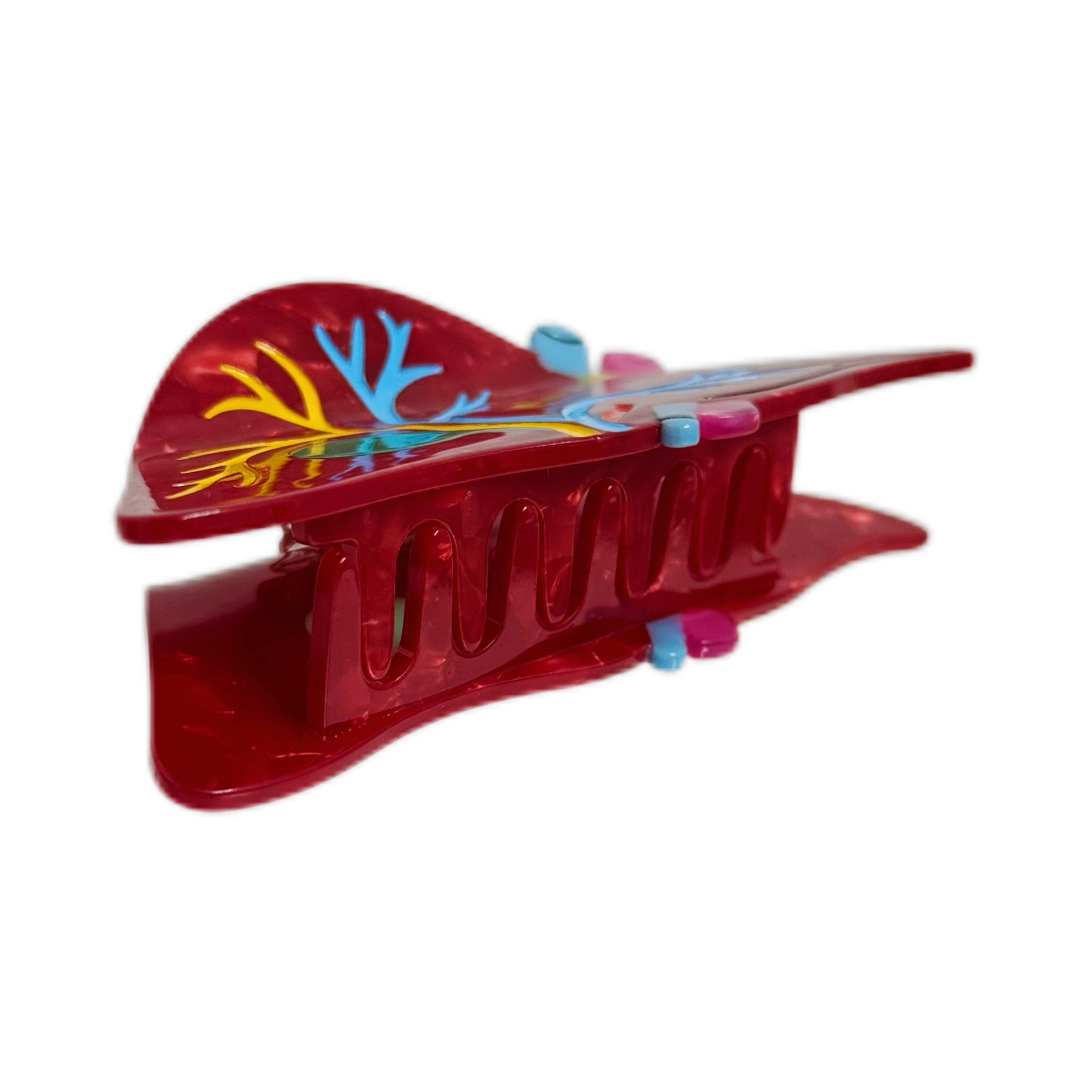 Anatomical Liver Hair Clip