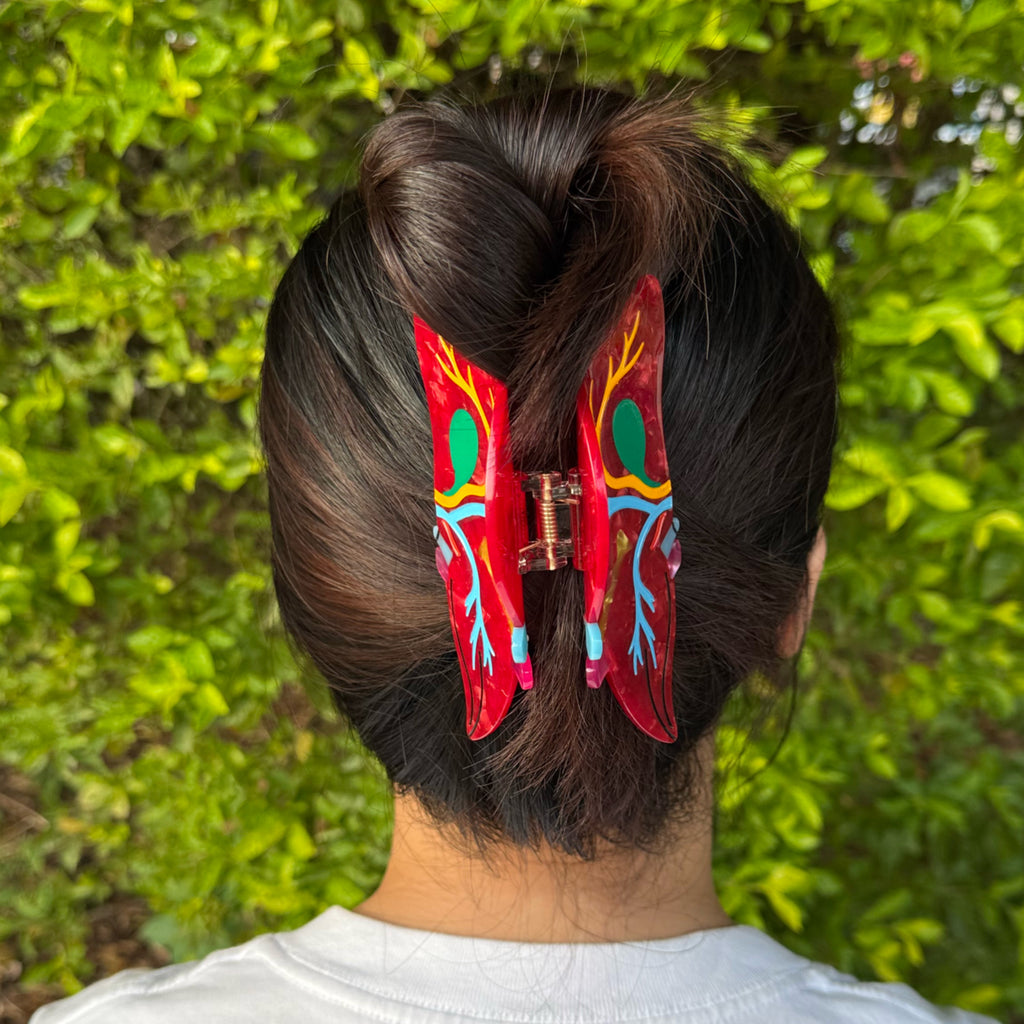 Anatomical Liver Hair Clip