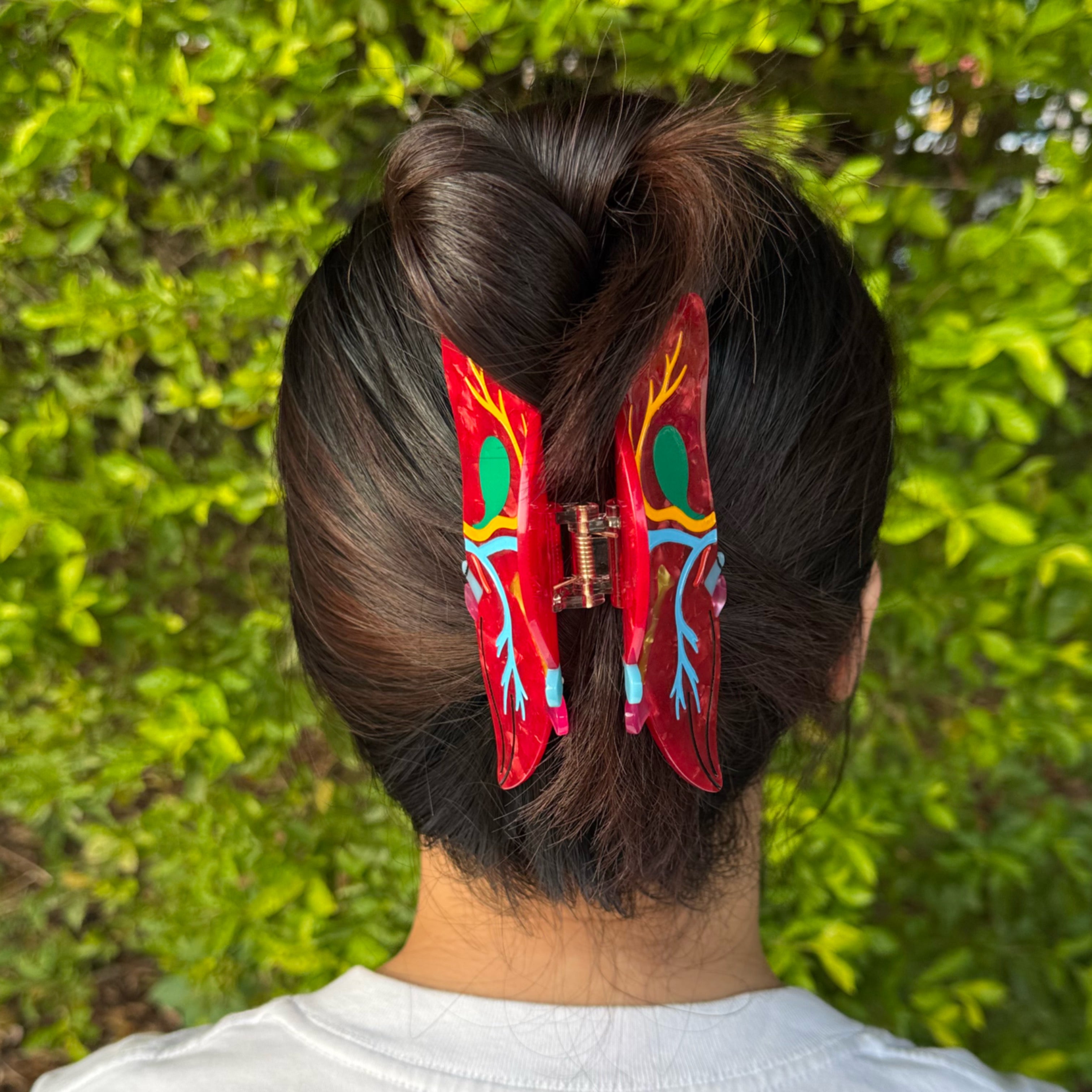 Anatomical Liver Hair Clip