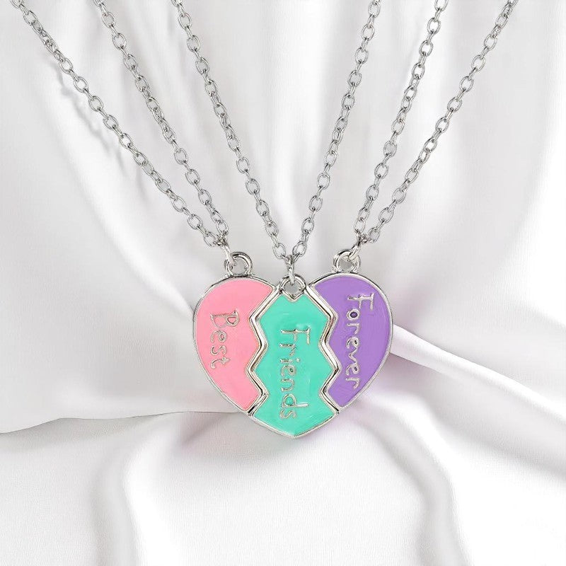 Best Friends Forever Magnetic Necklace for 3