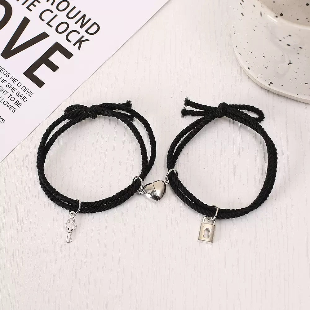 Key to My Heart BFF Bracelet