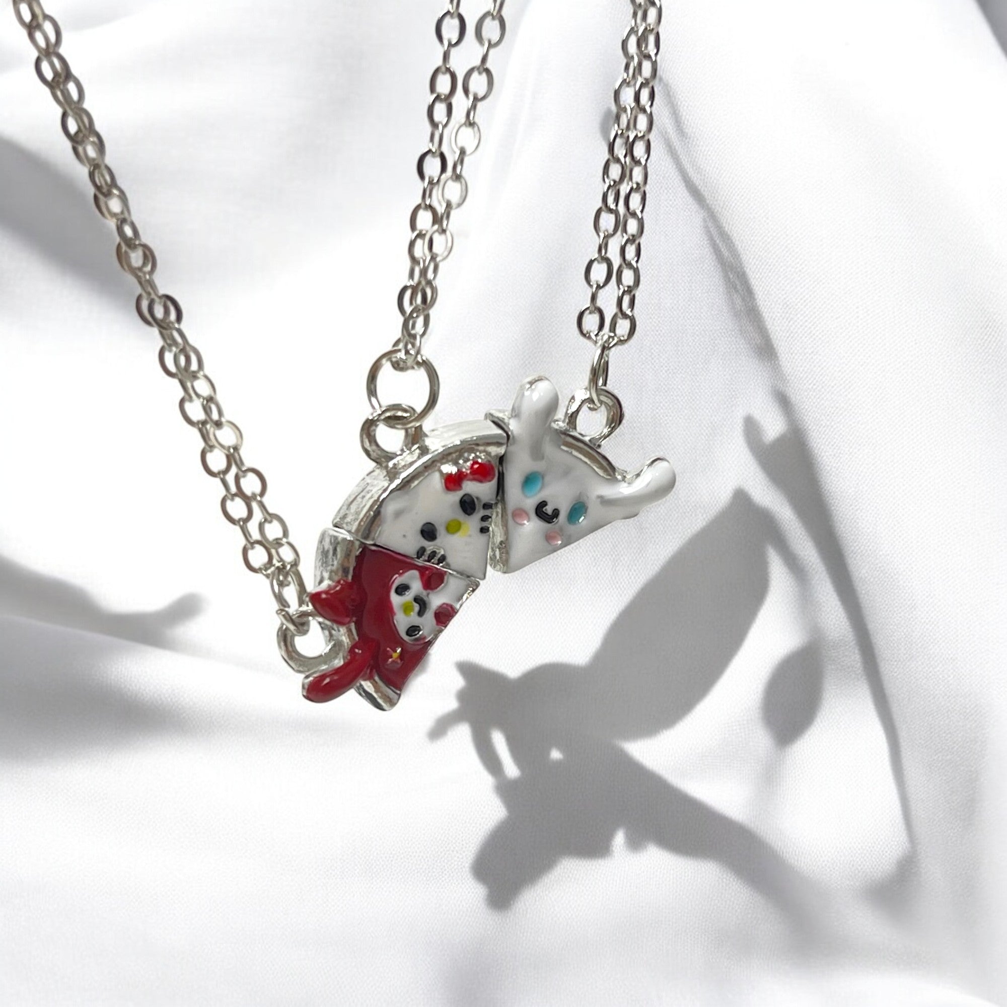 Saniro BFF Pizza Necklace Set for 5 Besties