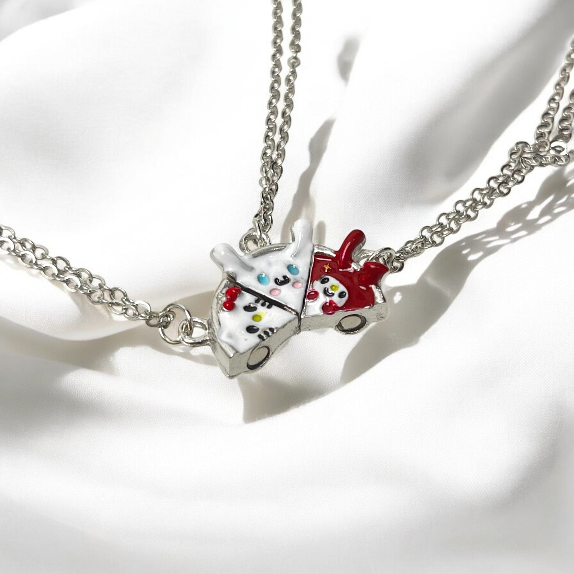 Saniro BFF Pizza Necklace Set for 5 Besties